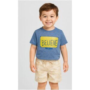 Ted Lasso Toddler Boys' Short Sleeve T-Shirt Blue 12M